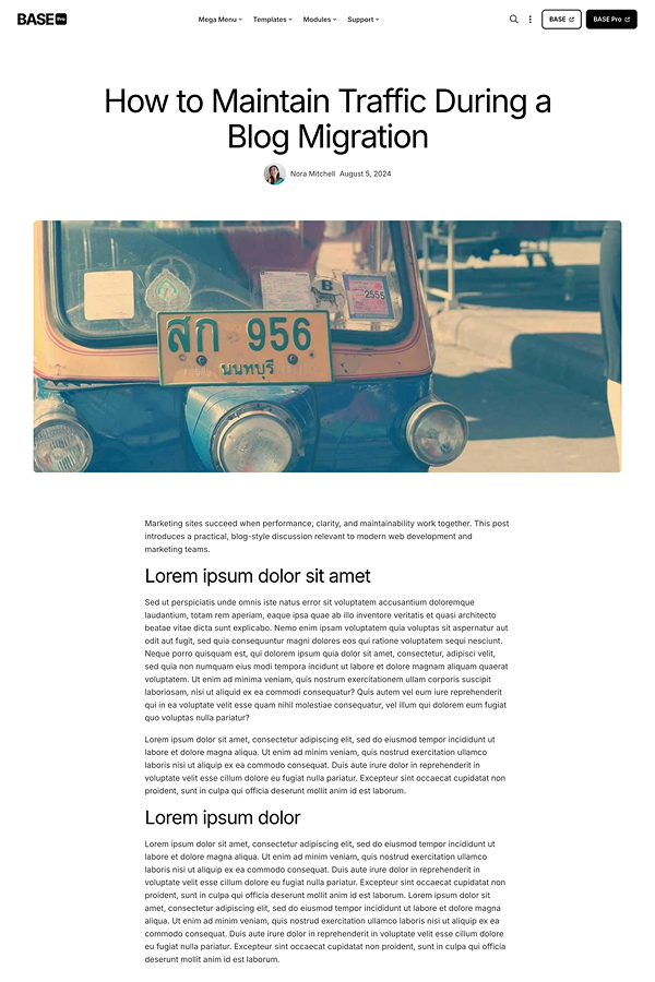 Blog post 1 template